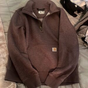 Carhartt Quarter Zip in Purple!